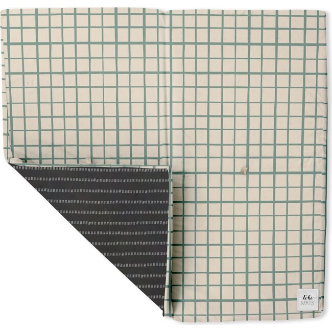 Grid Playmat, Teal - Playmats - 4
