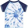 UPF 50 Tie Dye Rashguard Set, Blue - Rash Guards - 6