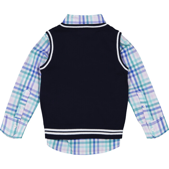 Sweater Vest Set, Navy - Mixed Apparel Set - 2