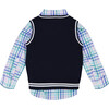 Sweater Vest Set, Navy - Mixed Apparel Set - 2