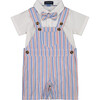 Baby Overall Set, Multi Seersucker - Mixed Apparel Set - 1 - thumbnail