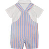 Baby Overall Set, Multi Seersucker - Mixed Apparel Set - 3
