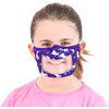 Kids 3-Pack Peek-Through Masks, Purple Unicorn - Face Masks - 2