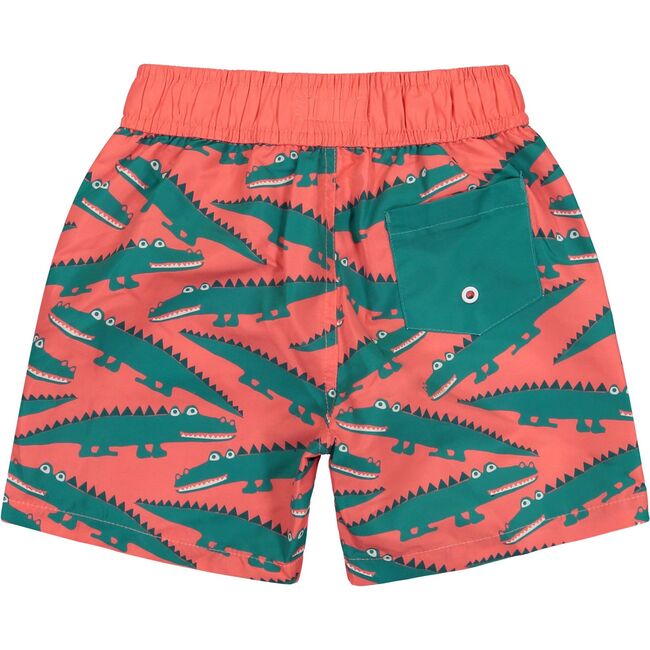 UPF 50 Gator Rashguard Set, Coral - Rash Guards - 6