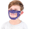 Kids 3-Pack Peek-Through Masks, Navy Space - Face Masks - 3 - thumbnail