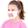 Kids 3-Pack Peek-Through Masks, Aqua Tie Dye - Face Masks - 3