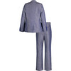 Two-Piece Suit Set, Dark Blue - Suits & Separates - 2
