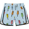 Popsicle Swim Trunk, Blue Stripe - Swim Trunks - 1 - thumbnail