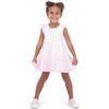 Poplin Ombre Eyelet Sleeve Dress, Pink Ombre - Dresses - 4