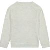 Tie Front "Cool" Sweatshirt, White - Sweatshirts - 3