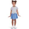 Two-Fer Tie Front Star Dress, Grey - Dresses - 2