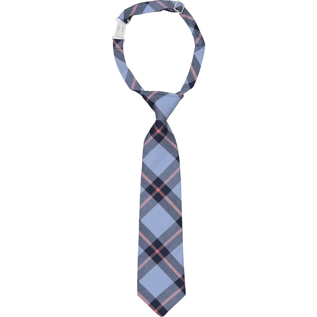 Tie, Blue Plaid