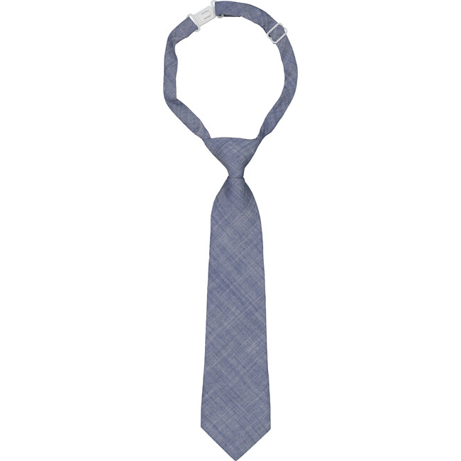 Tie, Chambray - Bowties & Ties - 1