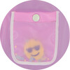 Girls Pink Sequin Rain Jacket, Pink - Jackets - 3