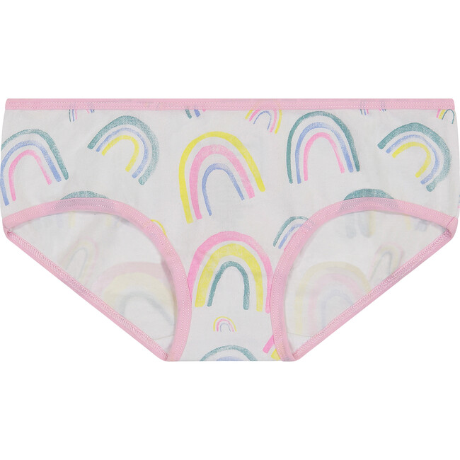 Girls Five Pack Hipsters, Pink
