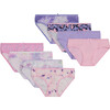 Girls Eight Pack Bikini Brief, Light Pink - Underwear - 1 - thumbnail