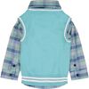 Baby Mint Sweater Vest Set, Aqua - Mixed Apparel Set - 7