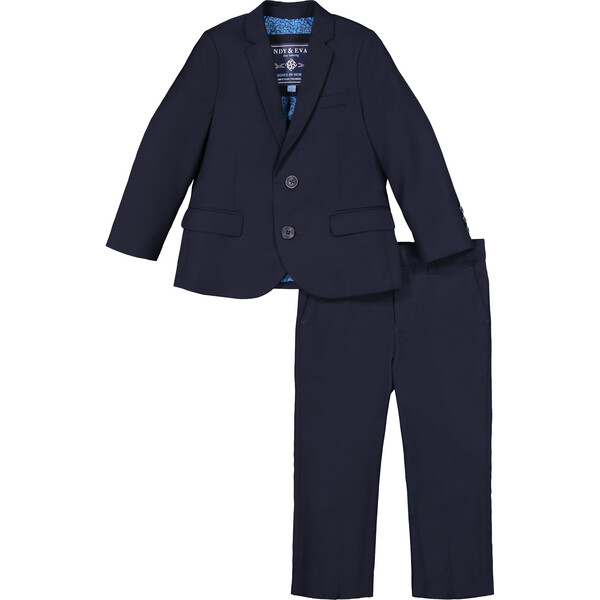 Stretch Suit with Comfy-Flex Technology, Navy - Andy & Evan Suiting ...