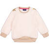 Sherpa Sweatshirt, Light Beige - Sweatshirts - 1 - thumbnail