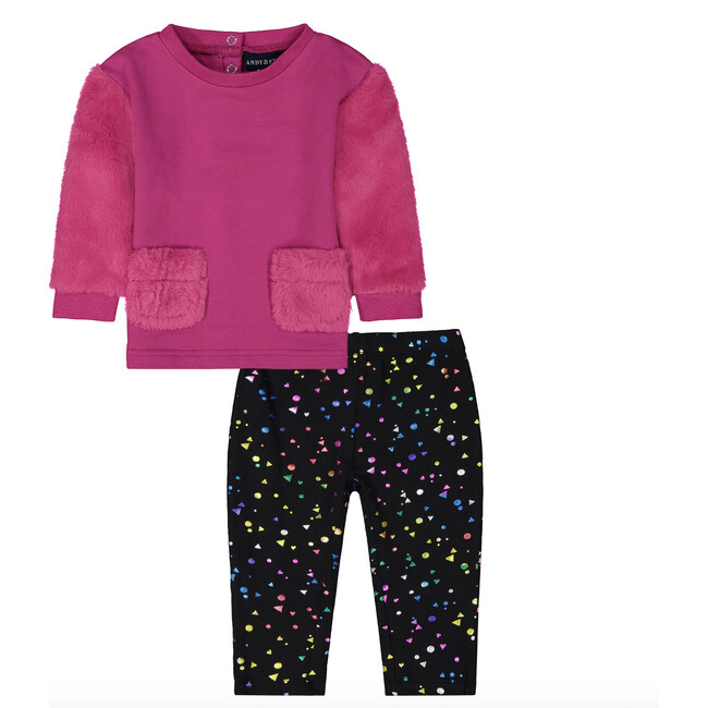 Sweater & Legging Set, Pink