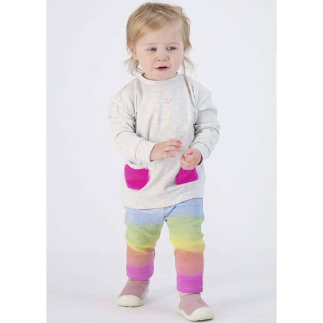 Ombre French Terry Legging Set, Rainbow