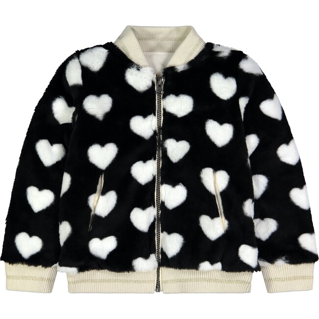 Bomber Jacket, Black Heart