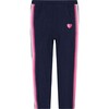 Jegging, Navy & Pink - Sweatpants - 1 - thumbnail
