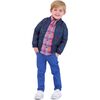 Reversible Shark Bomber, Chambray Sharks - Jackets - 4