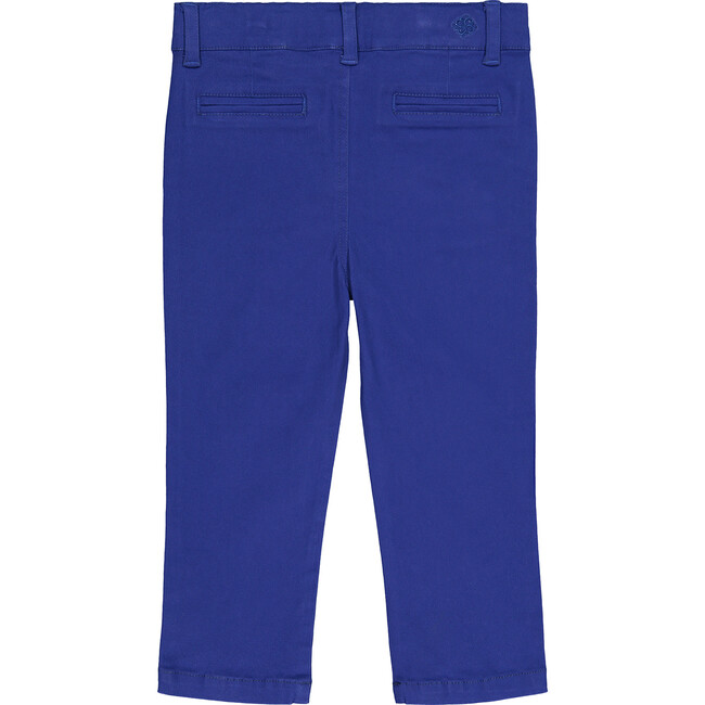 Twill Pants, Cobalt Blue