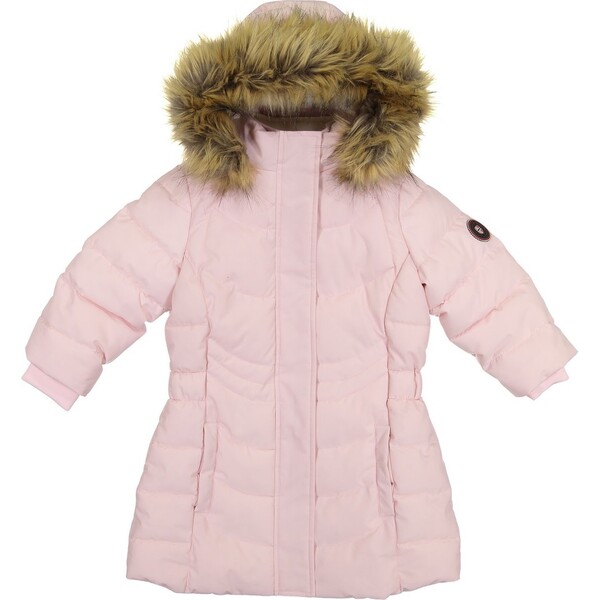 Girls Water Resistant Parka, Pink - Andy & Evan Outerwear | Maisonette