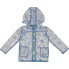 Peek Through Jacket, Navy Dinosaur - Jackets - 3