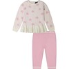 Heart Fuzzy Star Set, Light Pink - Mixed Apparel Set - 1 - thumbnail