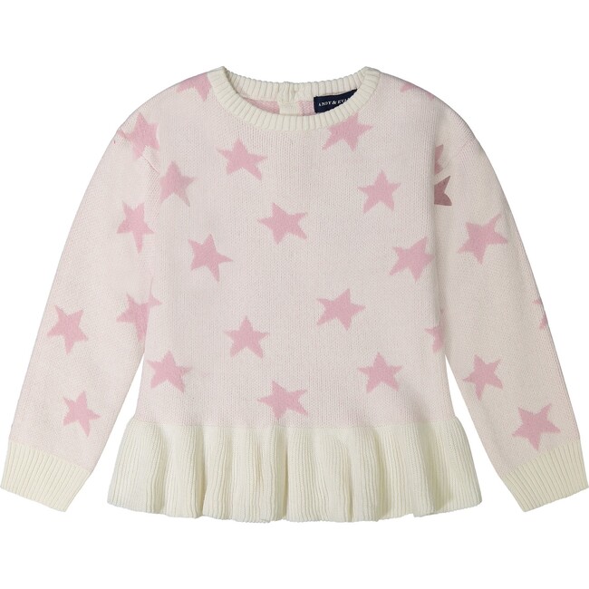 Heart Fuzzy Star Set, Light Pink - Mixed Apparel Set - 3