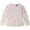 Heart Fuzzy Star Set, Light Pink - Mixed Apparel Set - 3