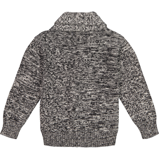 Toggle Cardigan, Medium Grey - Sweaters - 2