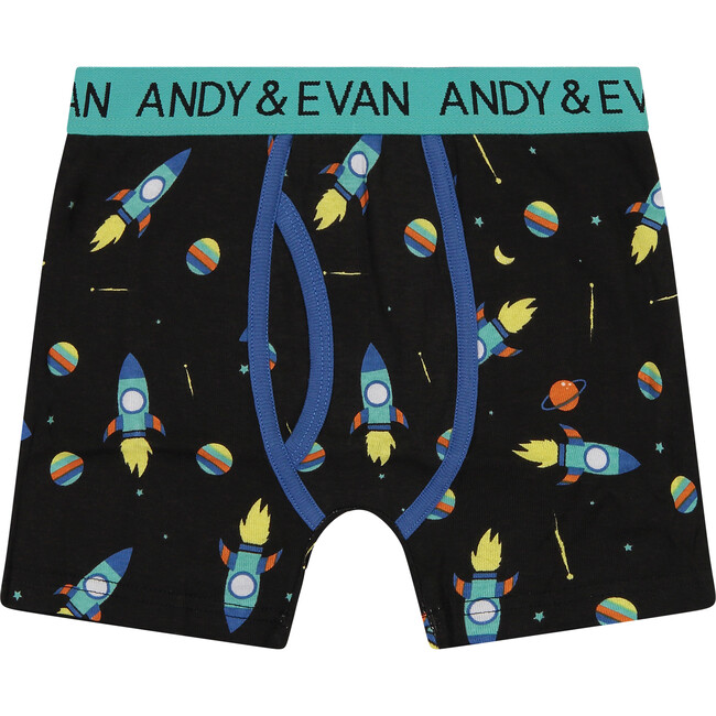 Boys Five Pack Boxer Briefs - Series 1, Blue - Underwear - 2