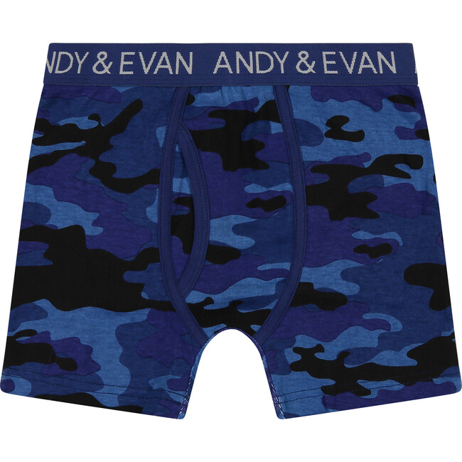Boys Five Pack Boxer Briefs - Series 1, Blue - Underwear - 3