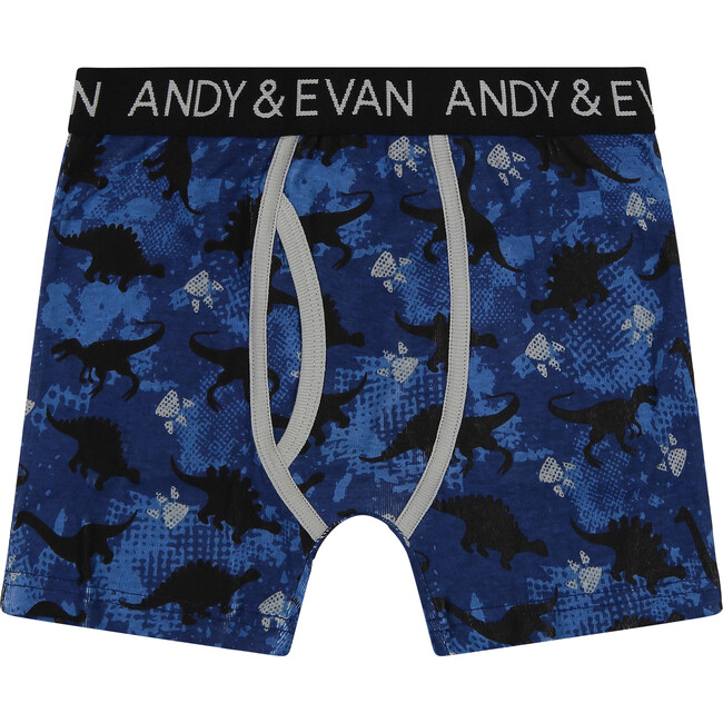 Boys Five Pack Boxer Briefs - Series 1, Blue - Underwear - 5