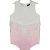 Baby Poplin Ombre Bubble, Pink Ombre - Onesies - 1 - thumbnail