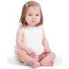 Baby Poplin Ombre Bubble, Pink Ombre - Onesies - 2