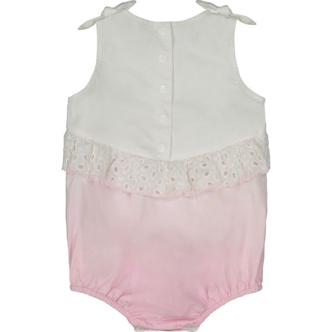 Baby Poplin Ombre Bubble, Pink Ombre - Onesies - 3