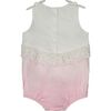 Baby Poplin Ombre Bubble, Pink Ombre - Onesies - 3