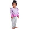 Baby Ruffle Sweatshirt Legging Set, Purple Ombre - Mixed Apparel Set - 5