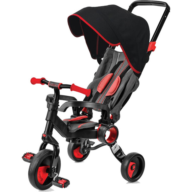 Galileo Premium Strollcycle, Red - Bikes - 1