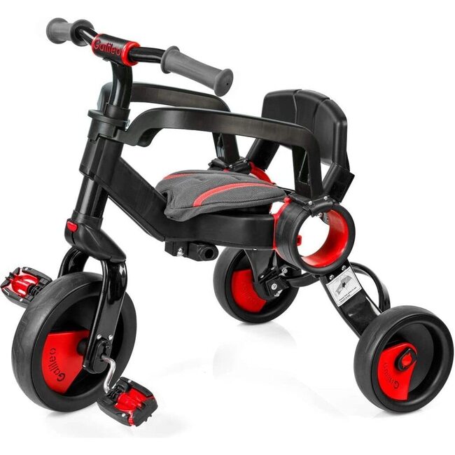 Galileo Premium Strollcycle, Red - Bikes - 2