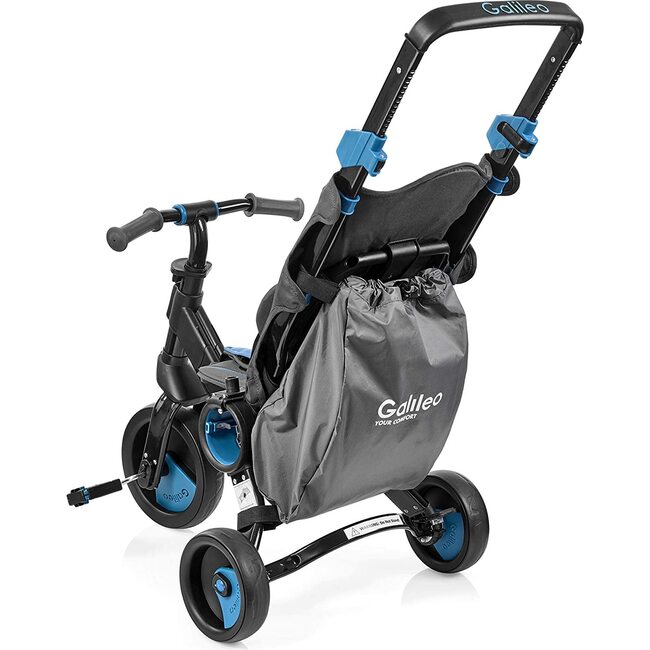 Galileo Premium Strollcycle, Blue - Bikes - 3
