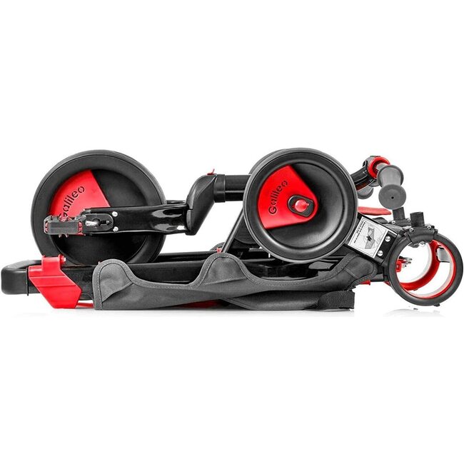 Galileo Premium Strollcycle, Red - Bikes - 5