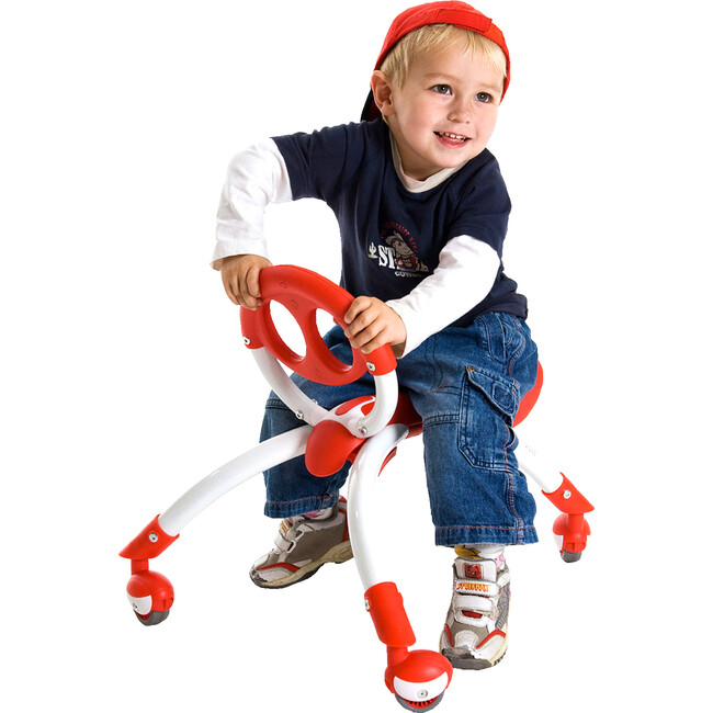 Pewi Walker & Ride-On, Red - Scooters - 3