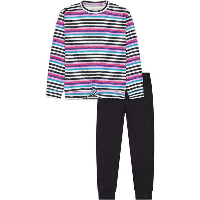 Hacci Set, Black - Mixed Apparel Set - 1