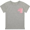 Short Sleeve T-Shirt, Pink - T-Shirts - 1 - thumbnail